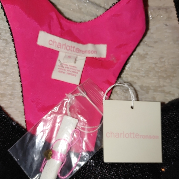 90's Vibe CHARLOTTE RONSON SOFT WOOL BLEND MINI DRESS WITH POCKETS, BLACK  S - Picture 7 of 9